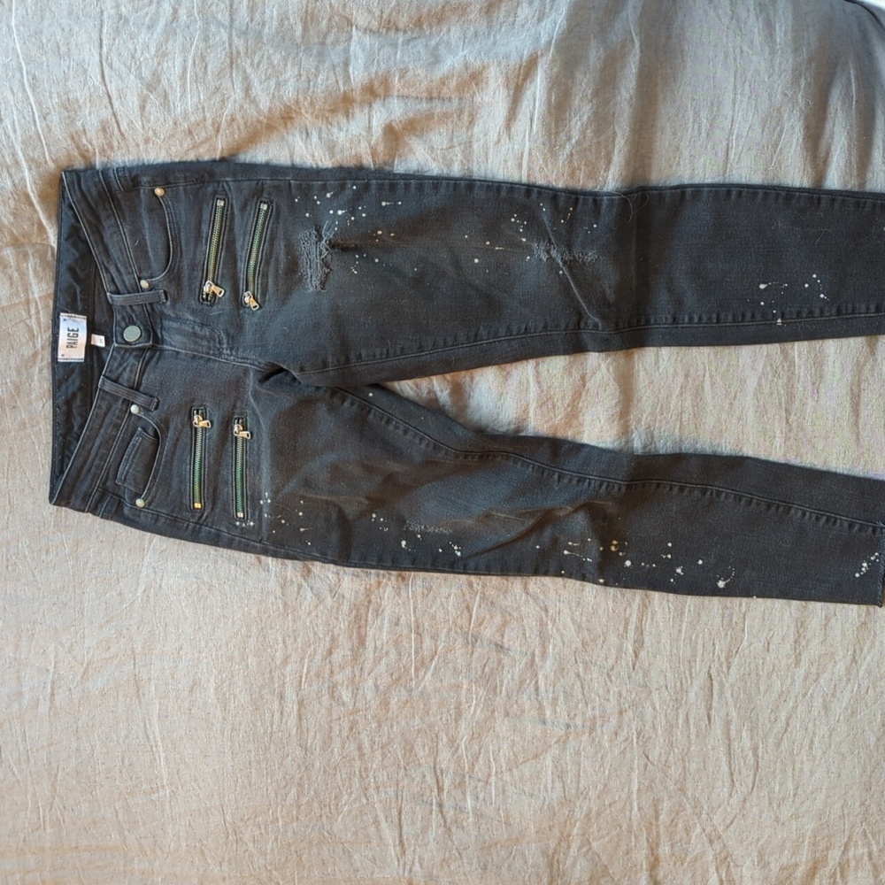 Black Paige Skinny Jeans